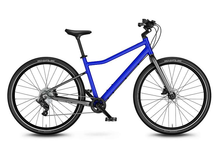 Детский велосипед Woom explore 6 magnetic blue 26”