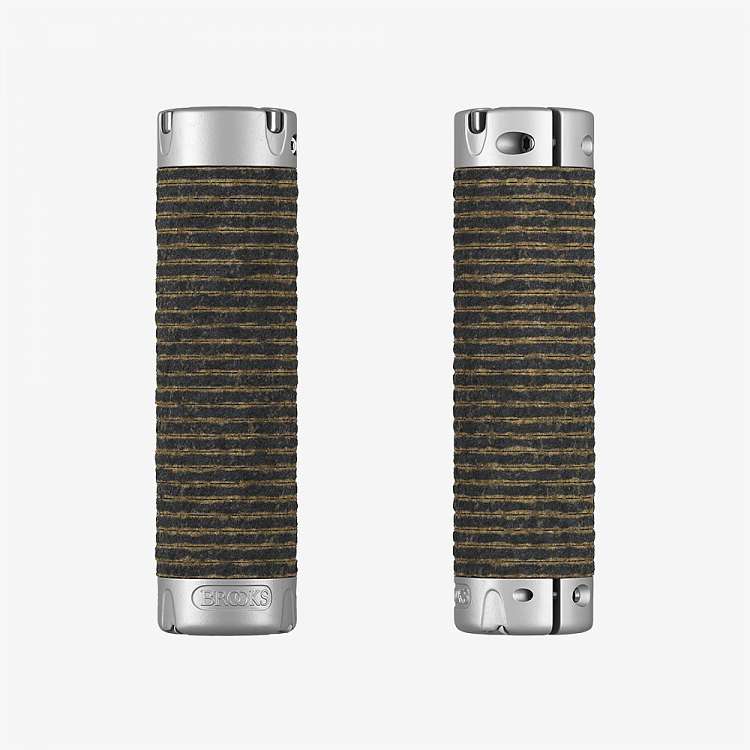 Грипсы Brooks Plump Leather Grips Black