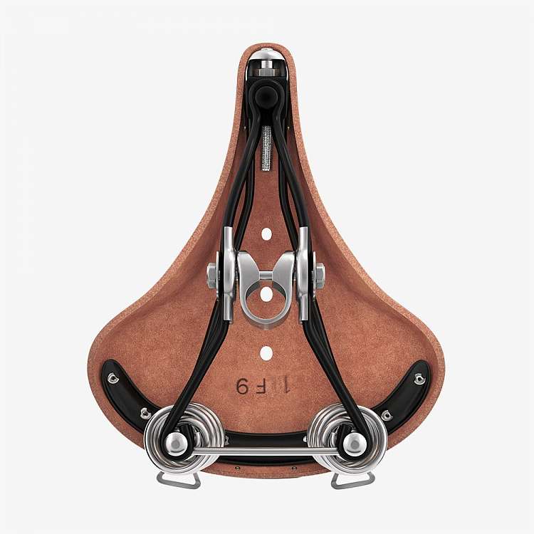 Седло для велосипеда Brooks B66 Leather Saddle Brown