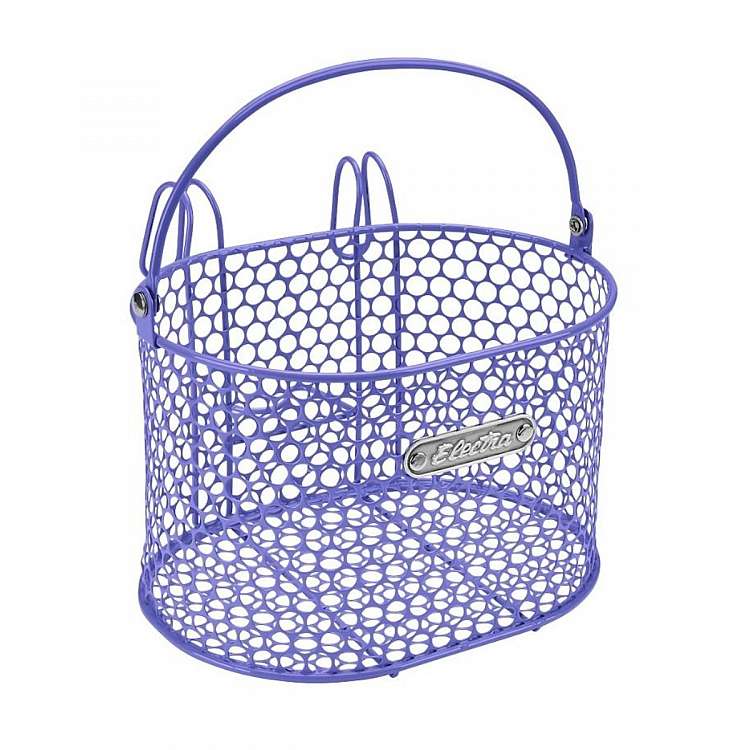 Корзина для велосипеда Electra Honeycomb Small Hook-Mounted Handlebar Basket Purple